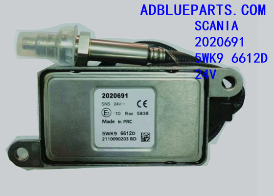 스캐니아 OEM 2020691 24V 질소 산소 센서 콘티넨탈 5WK96612D 및 NOX 센서 / 스캐니아 2020691을위한 질소 산소 센서 5WK9 6612D